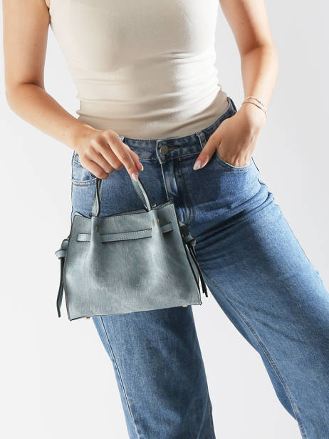 Handtas City Jeans Miniprix Blauw city jeans 1 ander zicht 1
